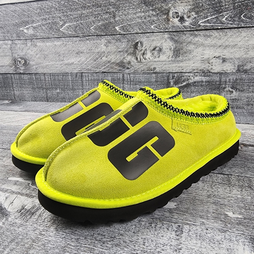 Sold New Ugg Tasman Slippers Lime Green Size 10